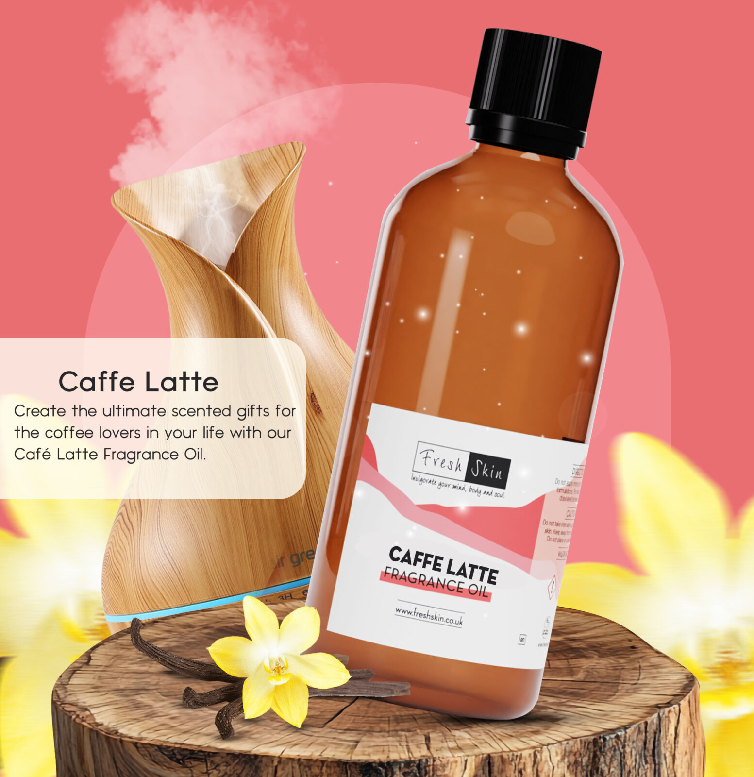 Caffe Latte Fragrance Oil Freshskin Beauty