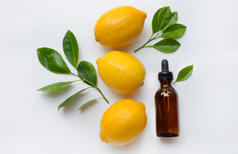 Citrus Essential Oils Lemon Bottle