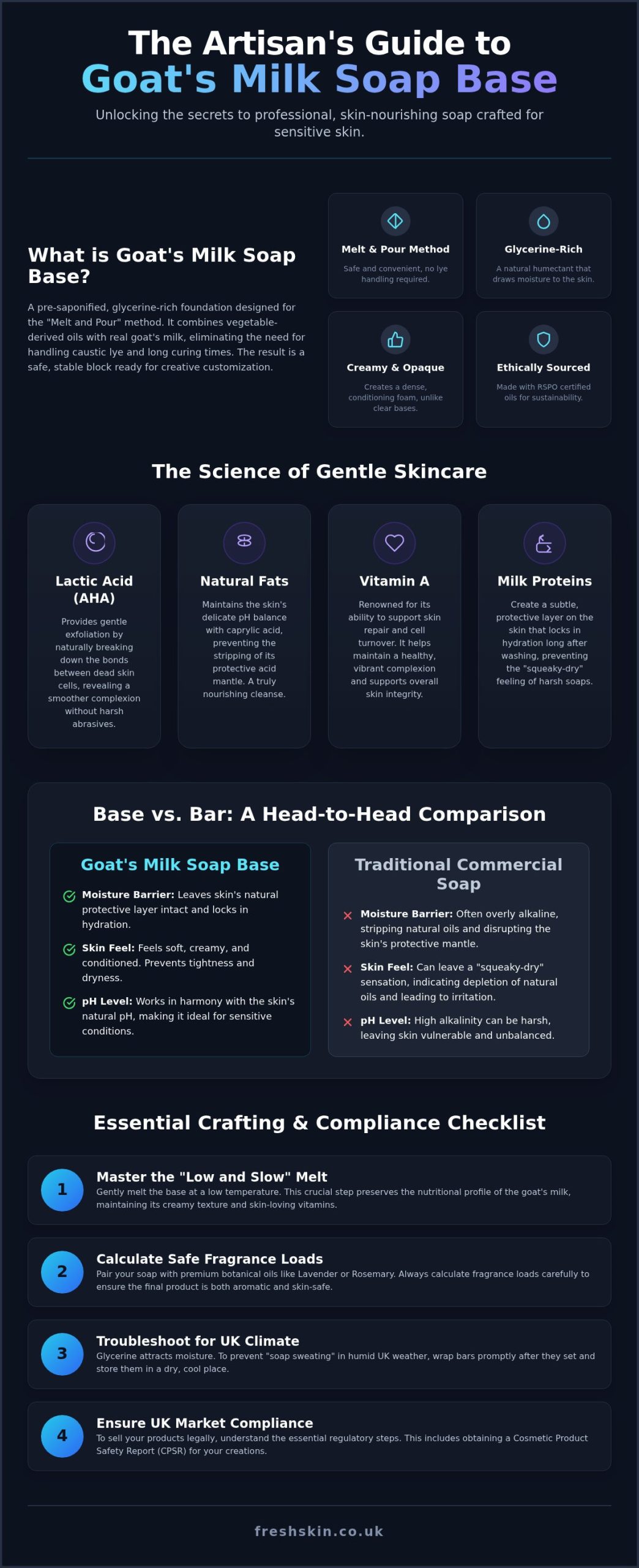 Goat's Milk Soap Base: The Ultimate Guide for UK Makers in 2026