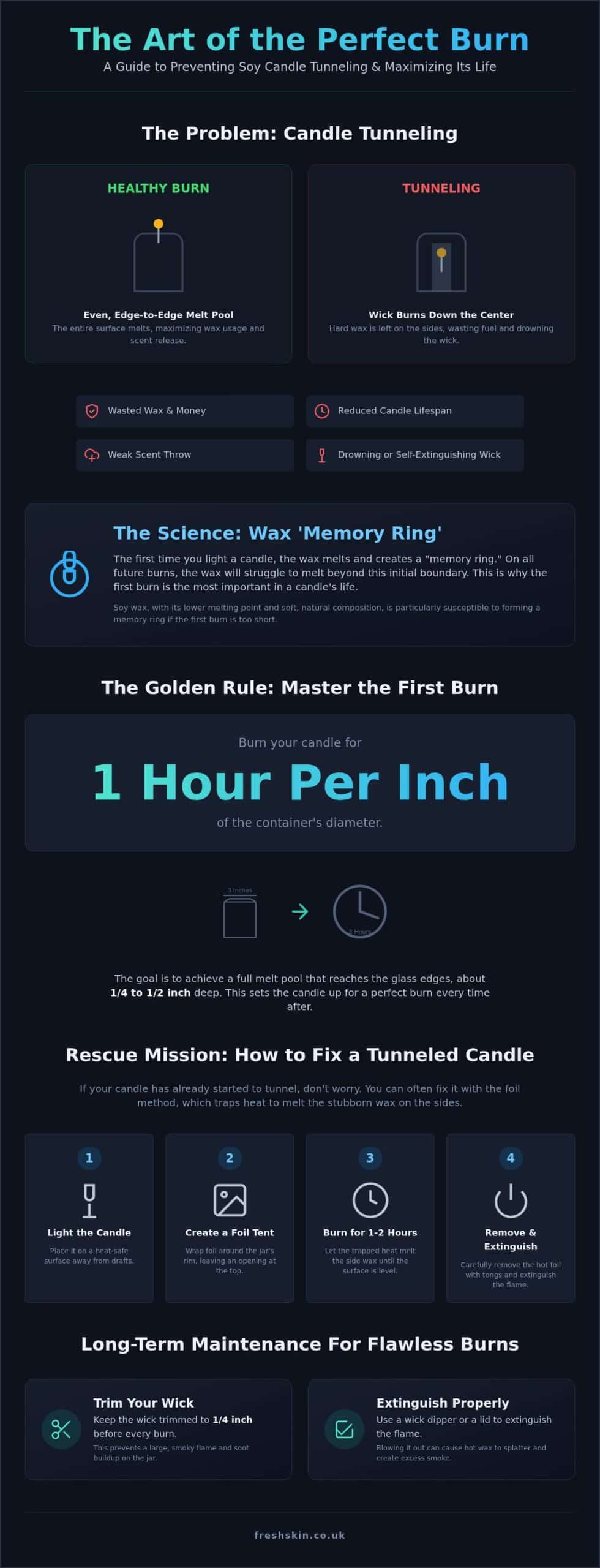 Prevent Soy Candle Tunneling: Guide to a Perfect Burn
